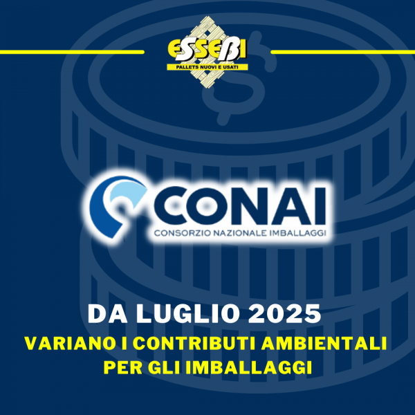 CONAI: da luglio 2025 variano i contributi ambientali